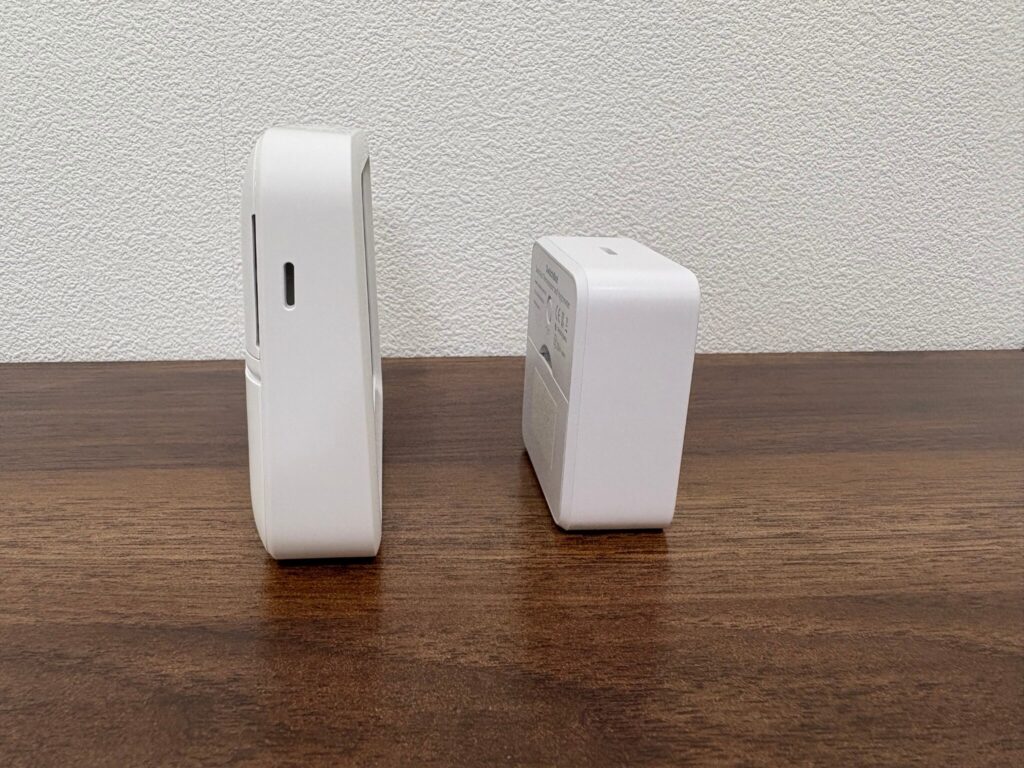 SwitchBot温湿度計とSwitchBot温湿度計Proの置き式