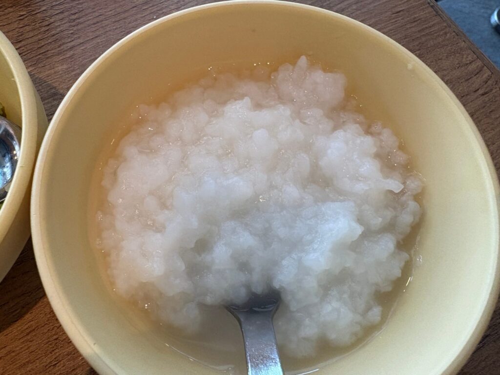 ルネッサンスリゾートオキナワのセイルフィッシュカフェの離乳食おかゆ