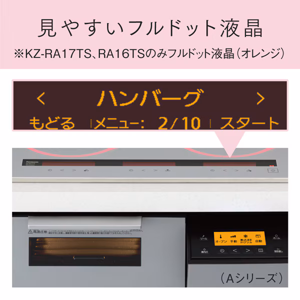 kz-ra16tsの液晶(オレンジ)